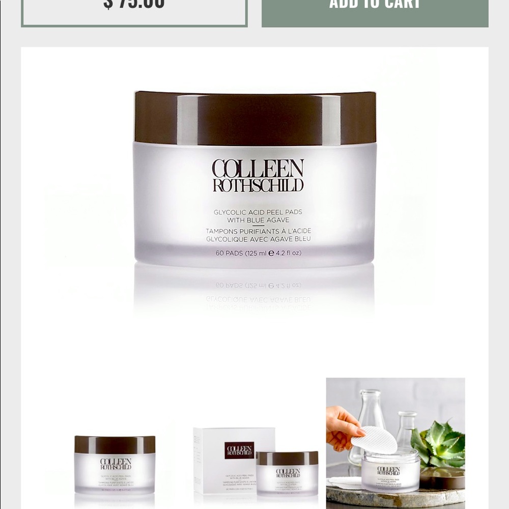 Colleen Rothschild Glycolic Acid Peel Pads